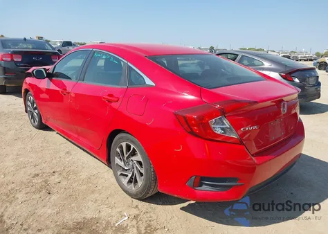 2016 Honda Civic Ex z USA, uszkodzony, nr VIN 2HGFC2F79GH564870